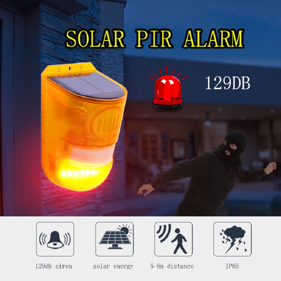 Solar LED Alarm Light OSL911E
